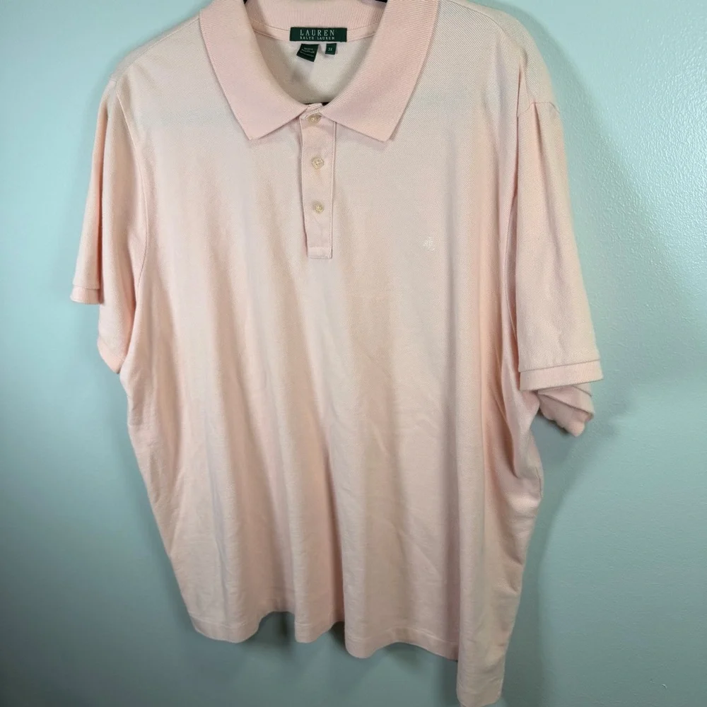 Ralph Lauren Light Pink Polo Shirt‎ 3X